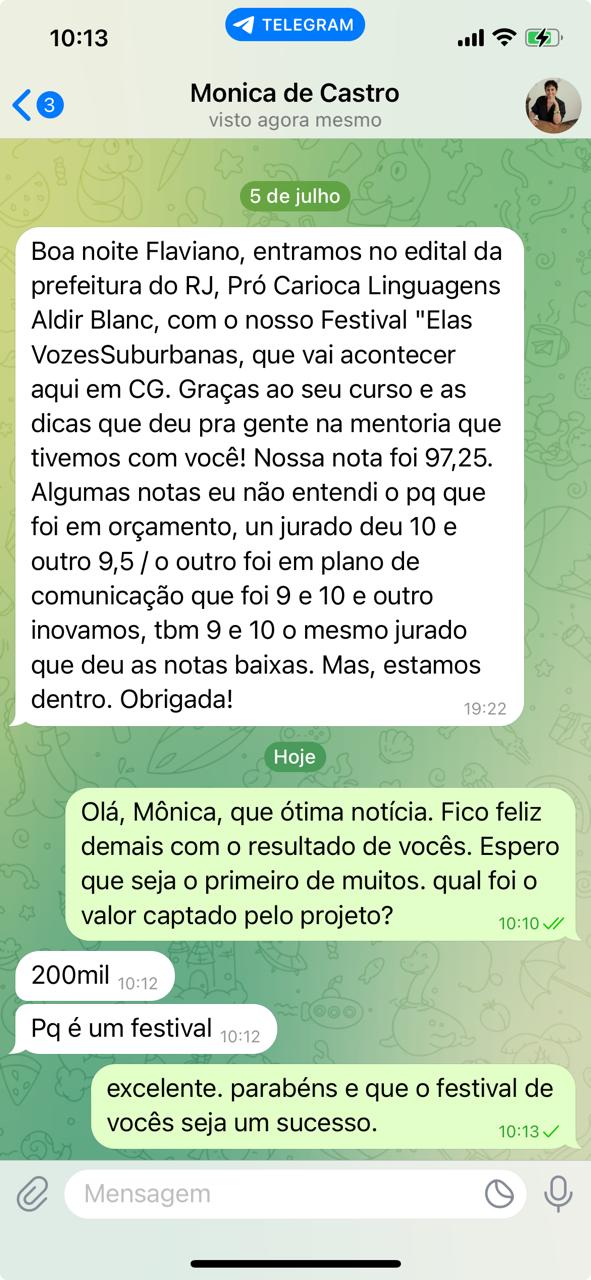 depoiento mônica de castro