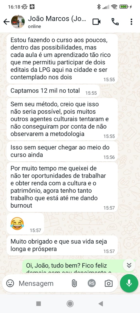 depoimento joão marcos